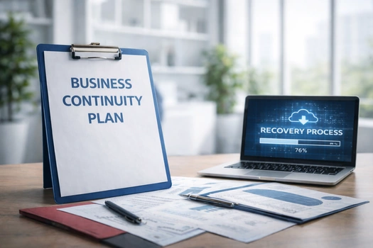 Plan de reprise d’activité informatique permettant de restaurer les systèmes et les données après un incident ou une cyberattaque